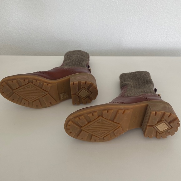 Chloe Franne Sock Ankle Boot - Picture 11 of 12